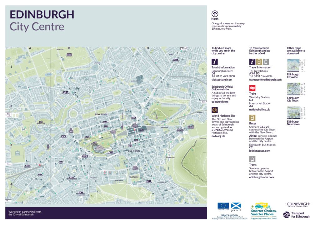 Edinburgh PDF Map City Centre Website Small Pdf 1024x724 